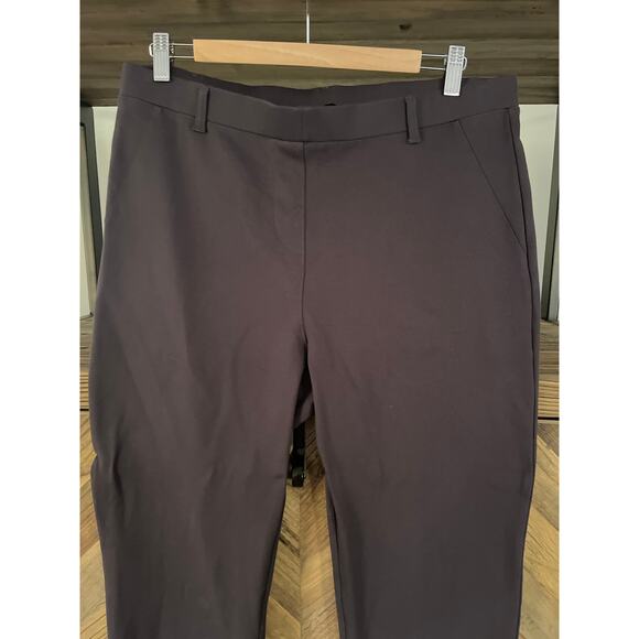 Quince Gray Ponte Pants XL - Picture 2 of 6